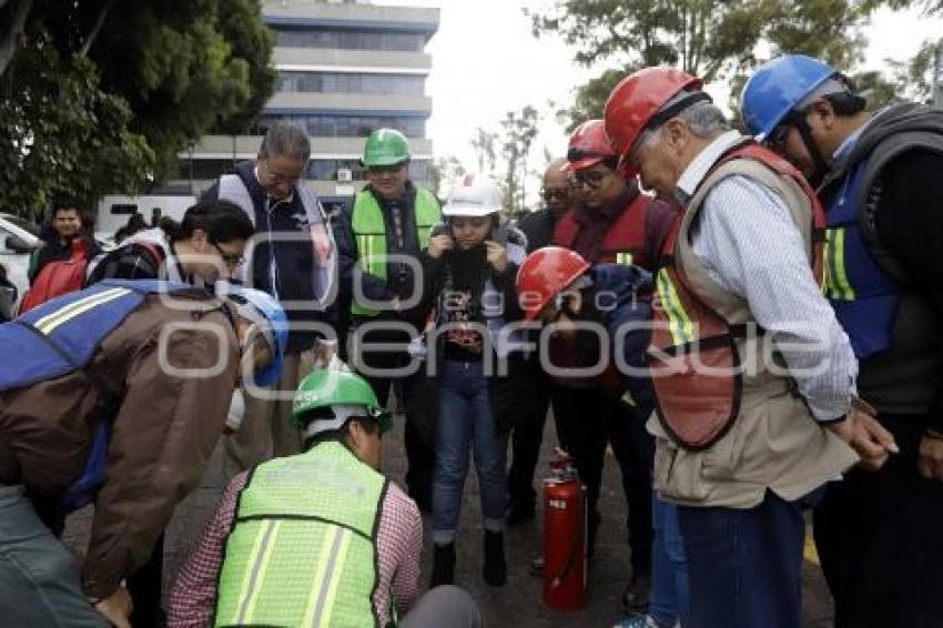 MACROSIMULACRO SECRETARIA DE INFRAESTRUCTURA