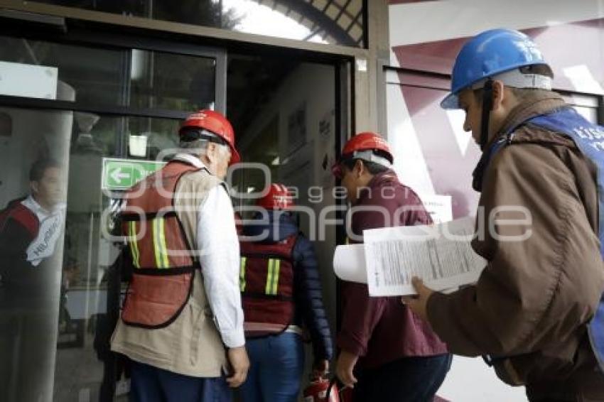 MACROSIMULACRO SECRETARIA DE INFRAESTRUCTURA