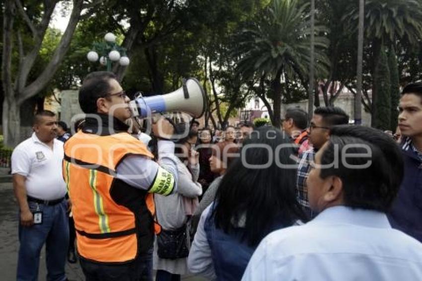 MACROSIMULACRO ZÓCALO