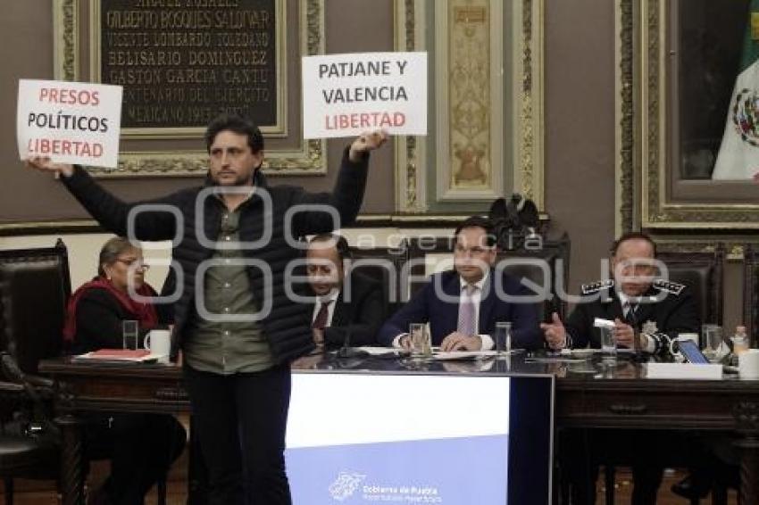 CONGRESO . COMPARECENCIA SEGURIDAD