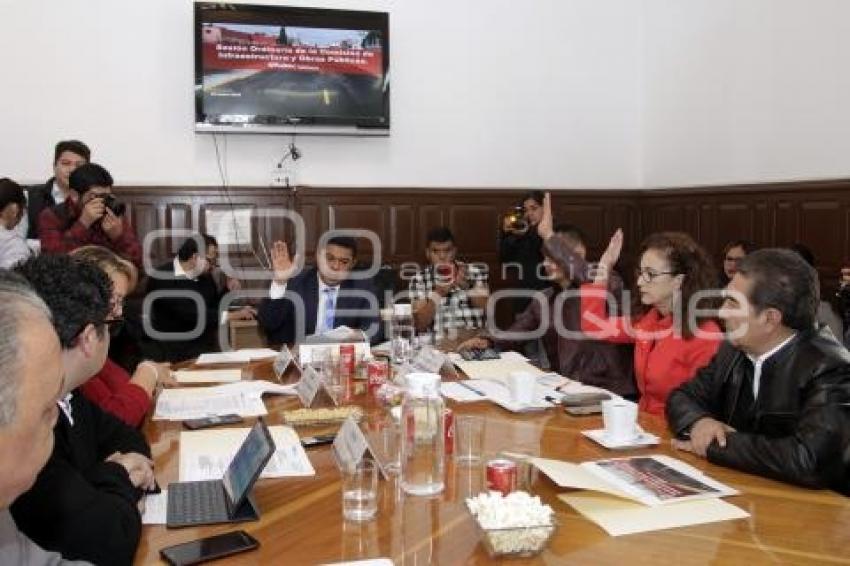 REGIDORES . COMISIÓN INFRAESTRUCTURA