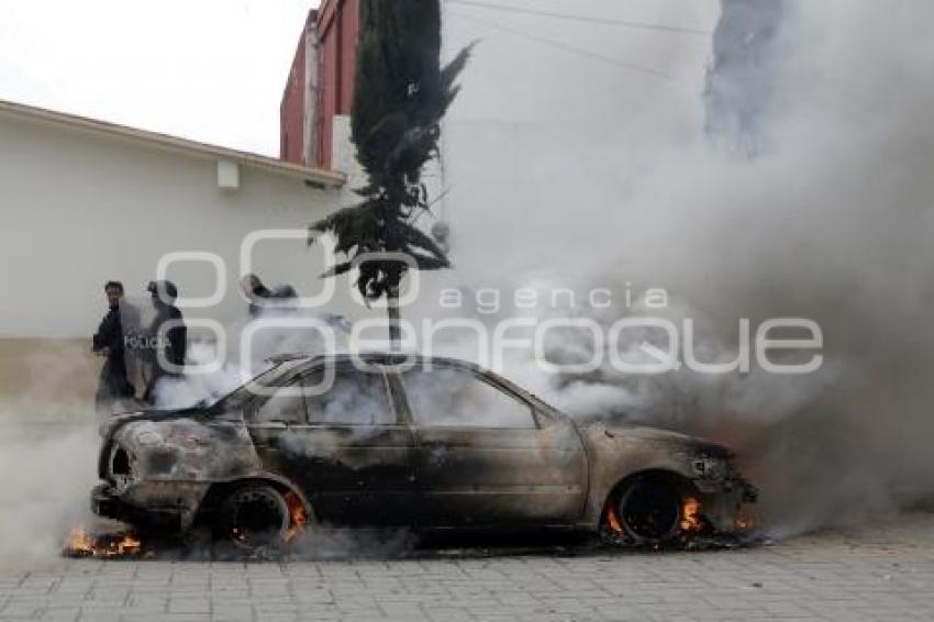 AMOZOC . PROTESTA POBLADORES