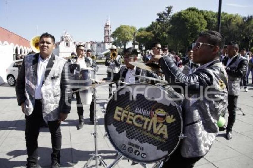 CHOLULA . ENTREGA RECURSOS CARNAVAL