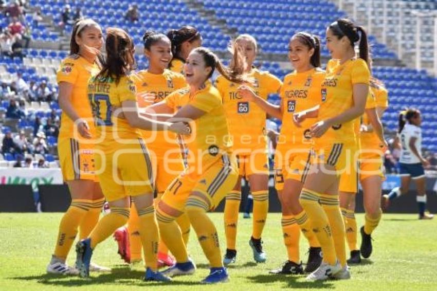 FUTBOL FEMENIL . PUEBLA VS TIGRES