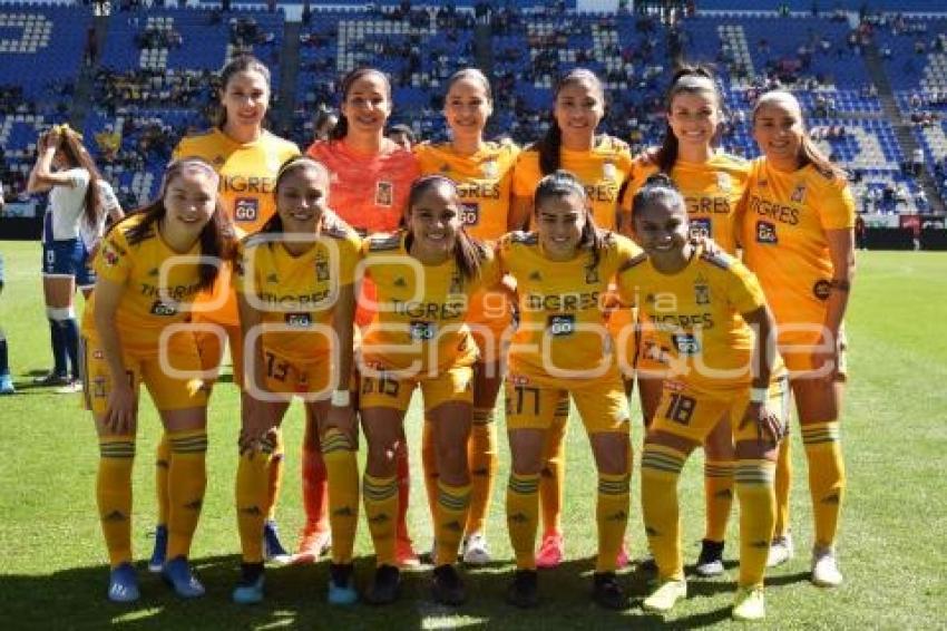 FUTBOL FEMENIL . PUEBLA VS TIGRES