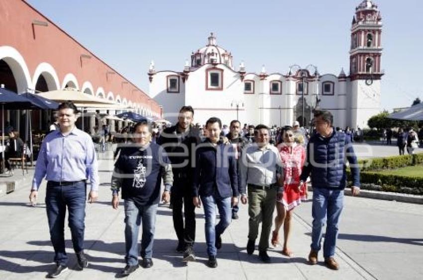 CHOLULA . ENTREGA RECURSOS CARNAVAL