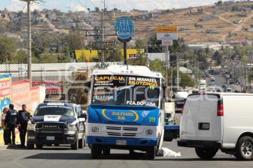 MUERE MUJER ATROPELLADA