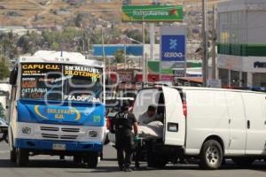 MUERE MUJER ATROPELLADA