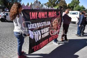 MARTES CIUDADANO . MANIFESTACIÓN FEMINICIDIO