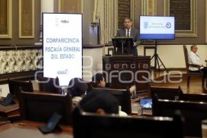 CONGRESO . COMPARECENCIA FISCALÍA