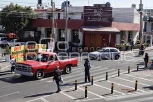 MANIFESTACIÓN BOLARDOS