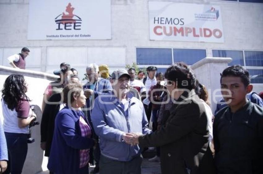 IEE . MANIFESTACIÓN ANTORCHA CAMPESINA