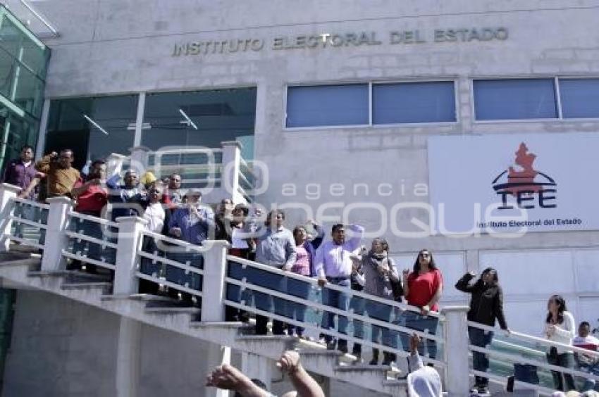 IEE . MANIFESTACIÓN ANTORCHA CAMPESINA