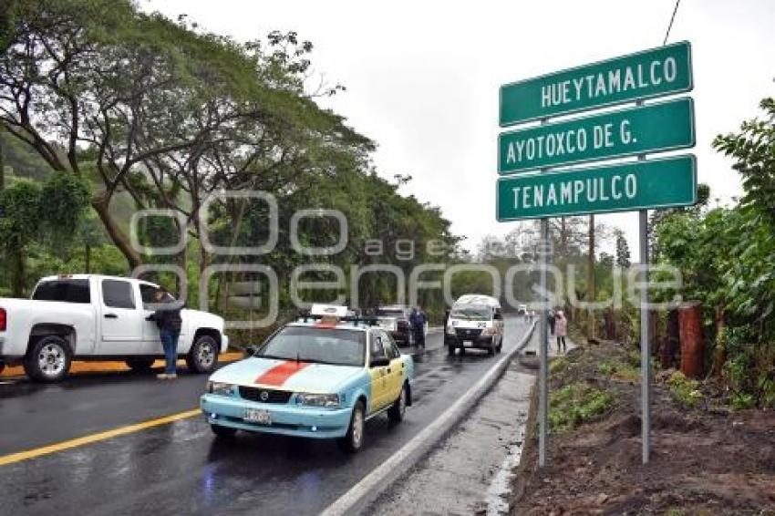 RECONSTRUCCIÓN CARRETERA HUEYTAMALCO