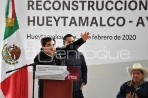 RECONSTRUCCIÓN CARRETERA HUEYTAMALCO