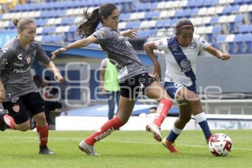 FUTBOL FEMENIL . PUEBLA VS NECAXA