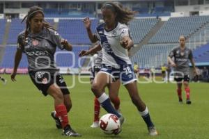 FUTBOL FEMENIL . PUEBLA VS NECAXA