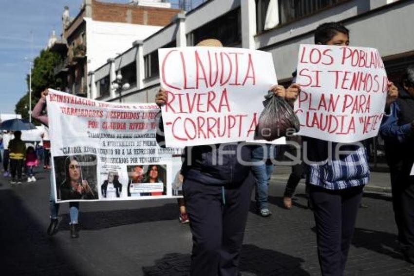 MANIFESTACIÓN CONTRA ALCALDESA