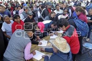 MANIFESTACIÓN CONTRA ALCALDESA