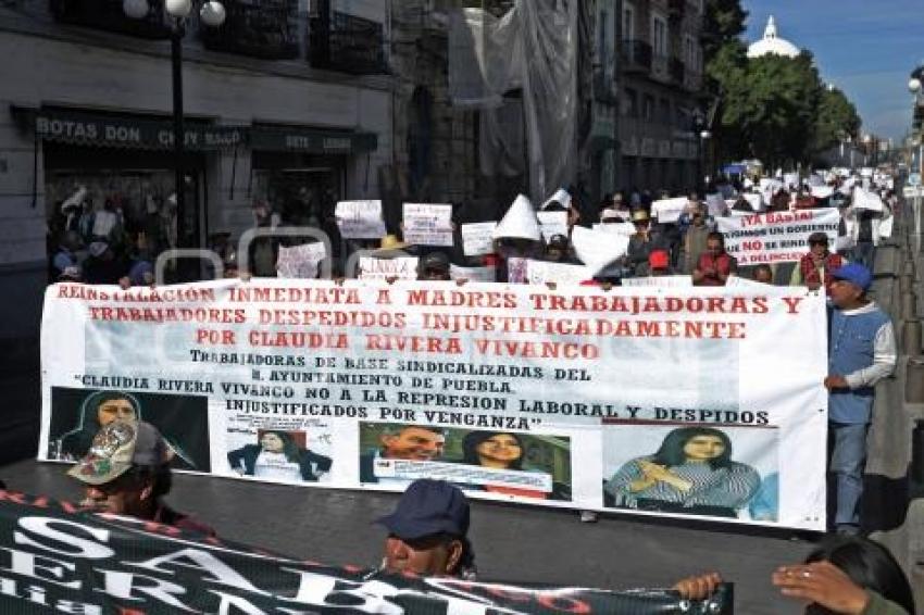 MANIFESTACIÓN CONTRA ALCALDESA