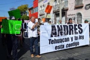 TEHUACÁN . MARCHA