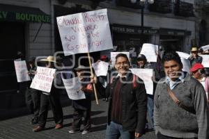 MANIFESTACIÓN CONTRA ALCALDESA