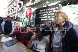 MANIFESTACIÓN CONTRA ALCALDESA