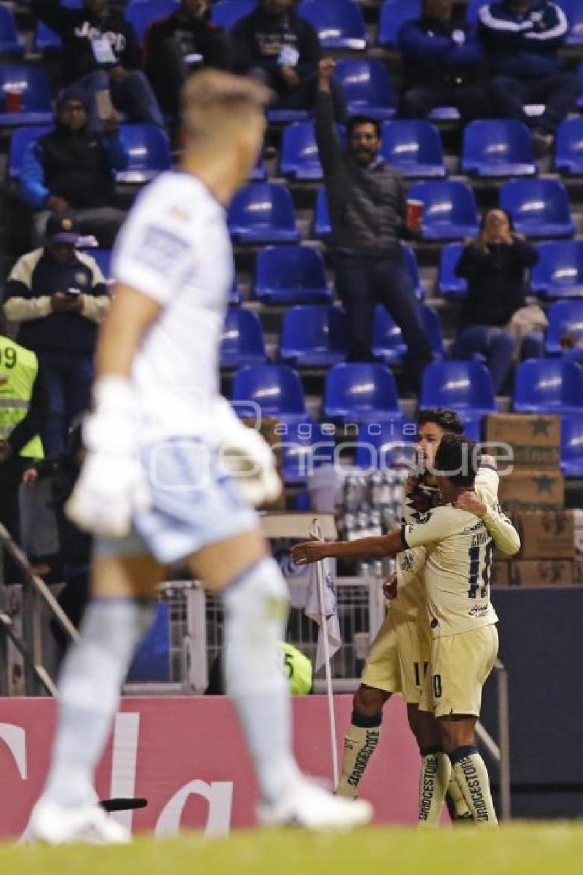 FÚTBOL . CLUB PUEBLA VS AMÉRICA