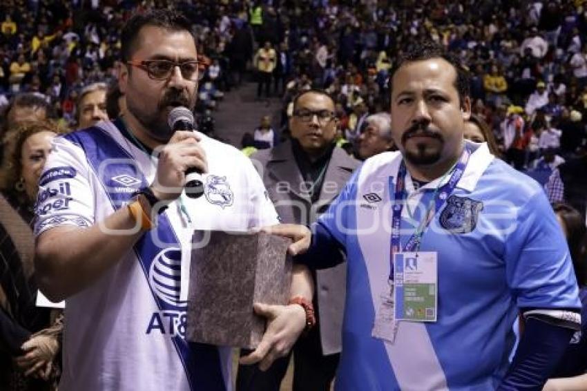 FÚTBOL . CLUB PUEBLA VS AMÉRICA