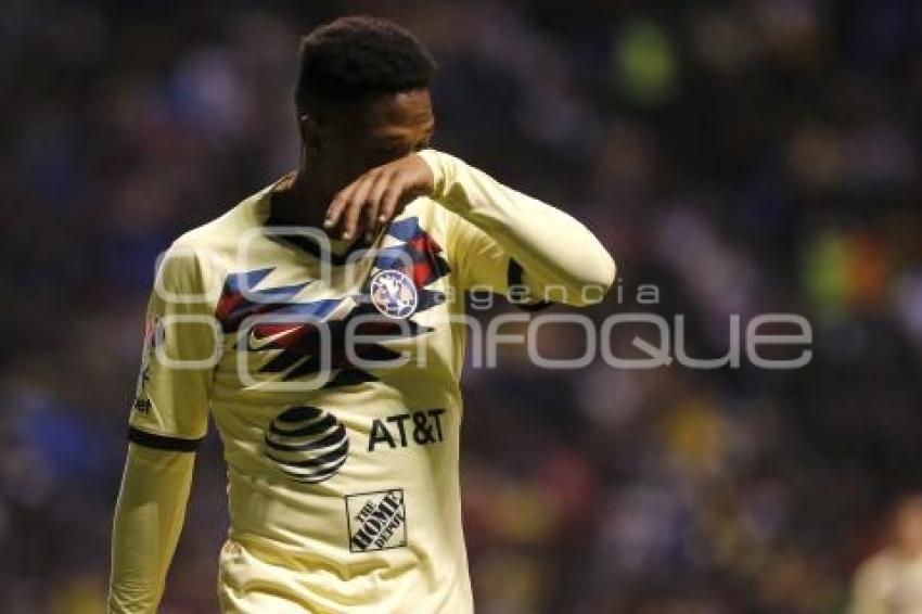 FÚTBOL . CLUB PUEBLA VS AMÉRICA