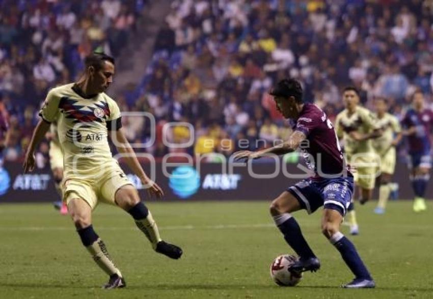 FÚTBOL . CLUB PUEBLA VS AMÉRICA