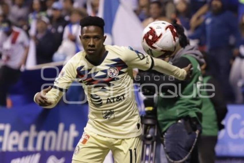 FÚTBOL . CLUB PUEBLA VS AMÉRICA