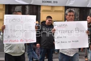 CONGRESO . MANIFESTACIÓN TEOPANTLÁN