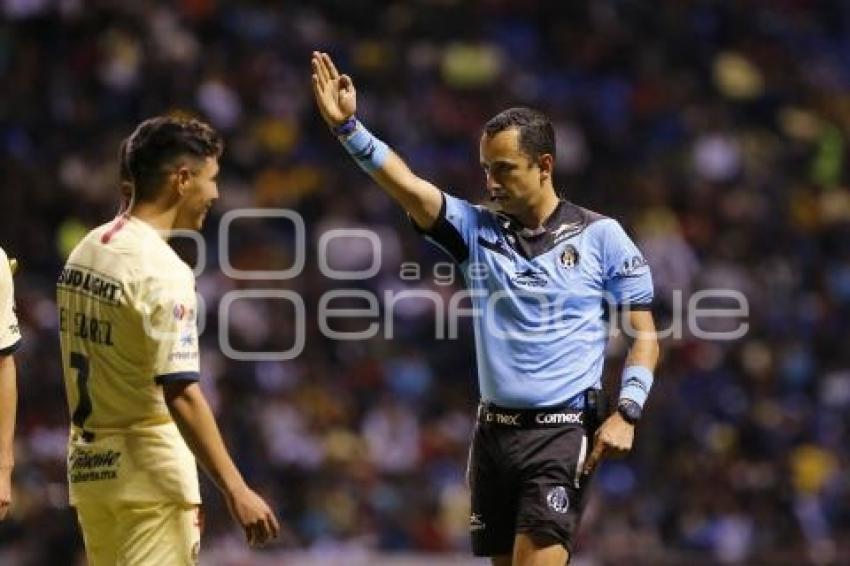 FÚTBOL . CLUB PUEBLA VS AMÉRICA