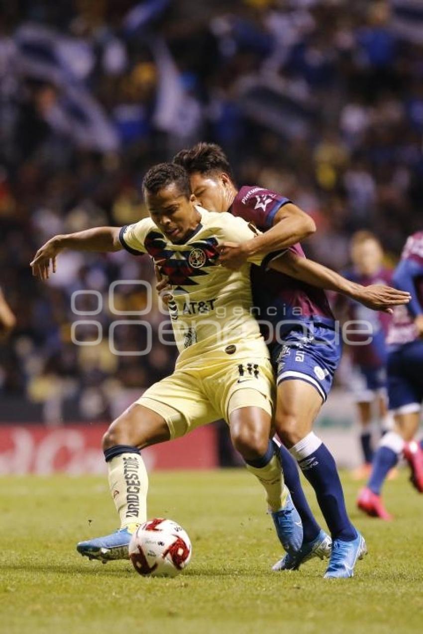 FÚTBOL . CLUB PUEBLA VS AMÉRICA