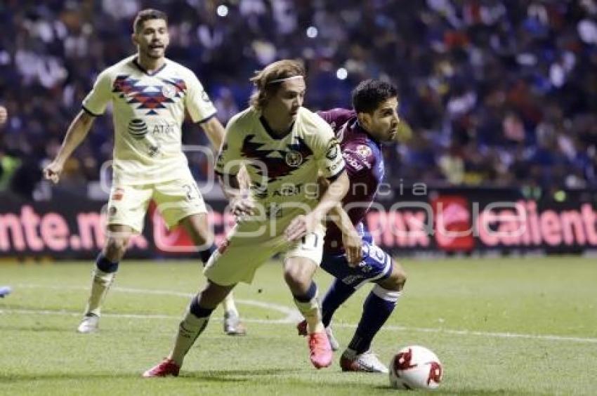 FÚTBOL . CLUB PUEBLA VS AMÉRICA