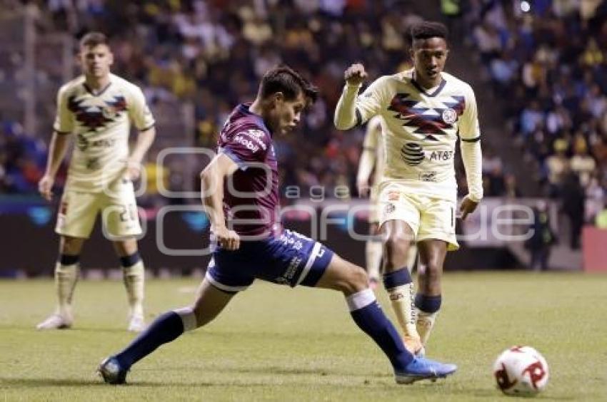 FÚTBOL . CLUB PUEBLA VS AMÉRICA
