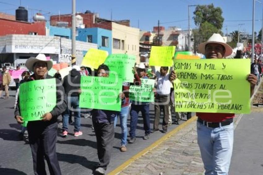 MANIFESTACIÓN ANTORCHA CAMPESINA