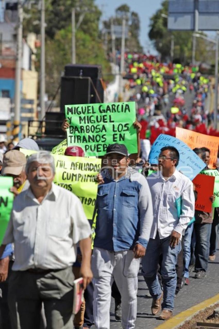 MANIFESTACIÓN ANTORCHA CAMPESINA