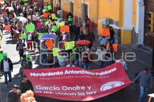 MANIFESTACIÓN ANTORCHA CAMPESINA