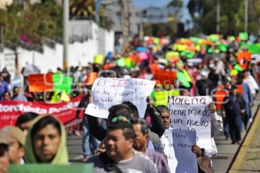 MANIFESTACIÓN ANTORCHA CAMPESINA