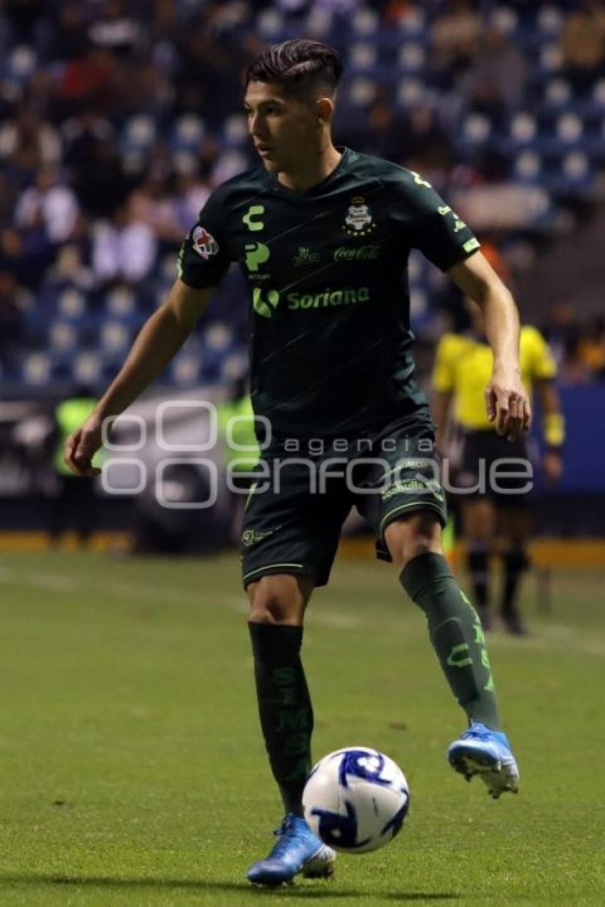 FÚTBOL . CLUB PUEBLA VS SANTOS