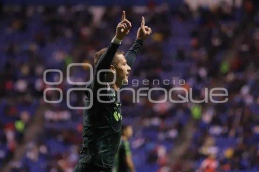 FÚTBOL . CLUB PUEBLA VS SANTOS