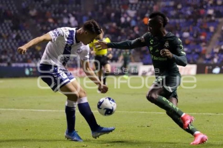 FÚTBOL . CLUB PUEBLA VS SANTOS