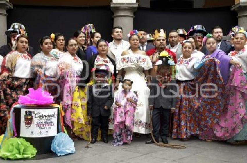 CARNAVAL SAN NICOLAS TETITZINTLA