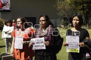 IBERO . PROTESTA FEMINICIDIOS