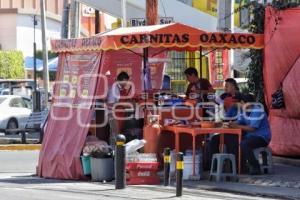 TAQUERIA SOBRE BOLARDOS