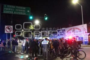 INSEGURIDAD . PROTESTA COLONOS