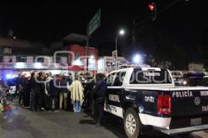 INSEGURIDAD . PROTESTA COLONOS