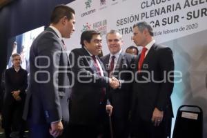 CLAUSURA SESIÓN PLENARIA SUR-SURESTE